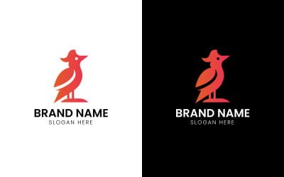 Pirate bird vector logo-11-494
