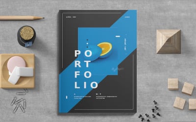 Portfolio Template 24 Pages (InDesign)