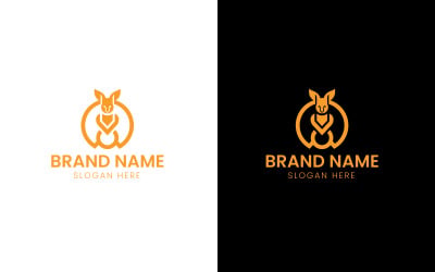 Rabbit mascot logo-11-793