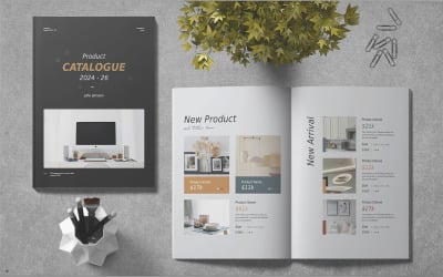 Product Catalogue Template Design