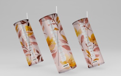 Tumbler Drinking Jar Mockup 04