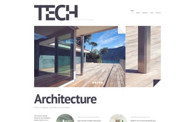 Адаптивный шаблон сайта строительной компании