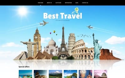 Travelling Joomla Template