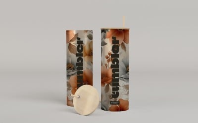 Tumbler Drinking Jar Mockup 15