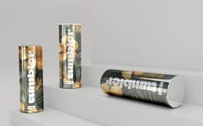 Tumbler Drinking Jar Mockup 19