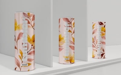 Tumbler Drinking Jar Mockup 22