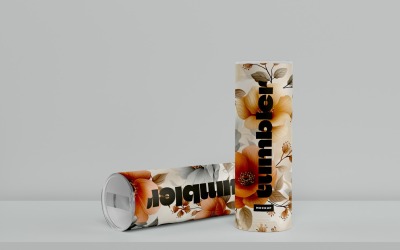 Tumbler Drinking Jar Mockup 38