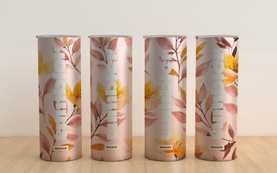 Tumbler Drinking Jar Mockup 44