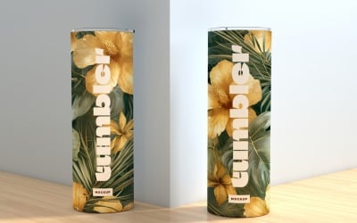Tumbler Drinking Jar Mockup 49