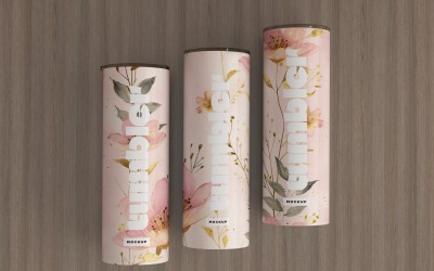 Tumbler Drinking Jar Mockup 53