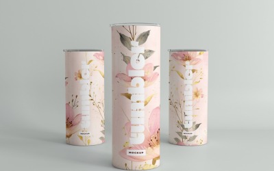 Tumbler Drinking Jar Mockup 57