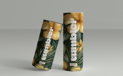 Tumbler Drinking Jar Mockup 59
