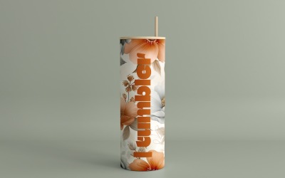 Tumbler Drinking Jar Mockup 61