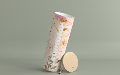 Tumbler Drinking Jar Mockup 63