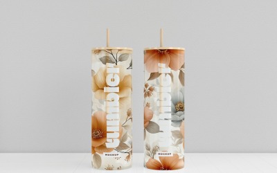 Tumbler Drinking Jar Mockup 66