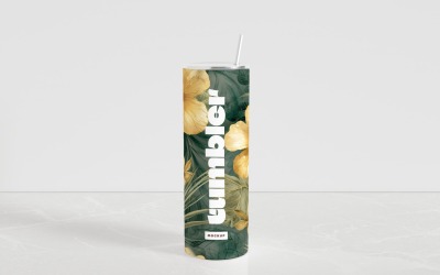Tumbler Drinking Jar Mockup 80