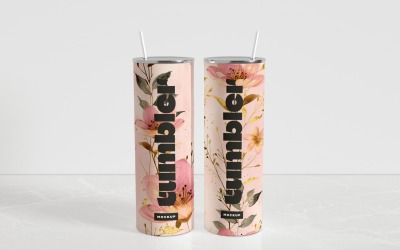 Tumbler Drinking Jar Mockup 81
