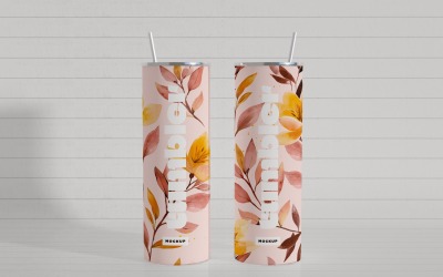 Tumbler Drinking Jar Mockup 84