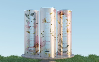 Tumbler Drinking Jar Mockup 99