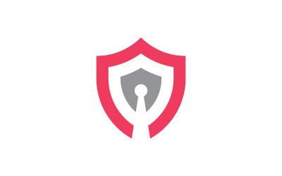 Creative Lock logo vector template 5