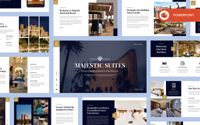 Majestic - Powerpoint-mall för hotell