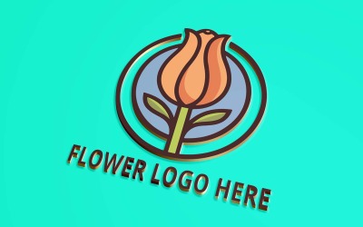 Flower Minimalist Logo Design