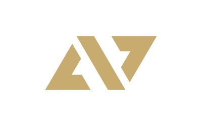 letter N logo design template 1