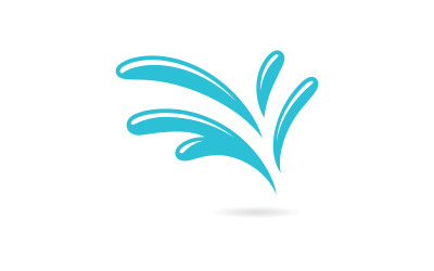 Water Splash symbol and icon Logo Template vector 11