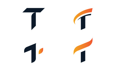 Letter T logo icon design template15
