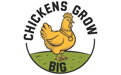 A logo for chicken project