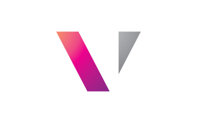 V Logo Design and template. Creative V icon initials based Letters in vector. 0