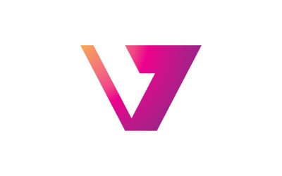 V Logo Design and template. Creative V icon initials based Letters in vector. 11