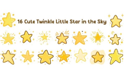16 Cute Twinkle Little Star in the Sky