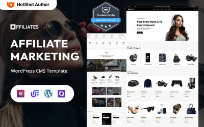 Leányvállalatok – Partnermarketing és bevételszerzés WordPress Elementor téma
