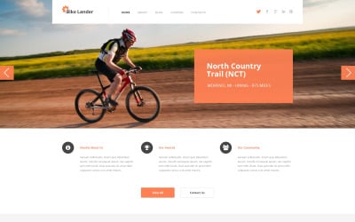 Cycling Club WordPress-thema