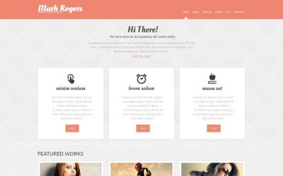 Fotografportfölj WordPress-tema