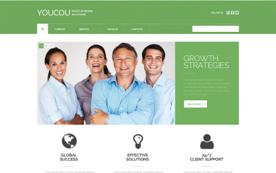 Thème WordPress Solutions for Business