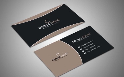 Clean Minimal- Business- Card Template