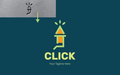 Click Logo Design Template For Your Online Business