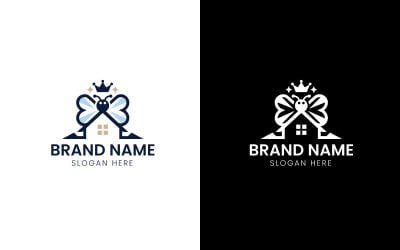 Logo della casa del miele Queen Bee-11-526