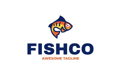 Fishco Proste logo maskotki 101