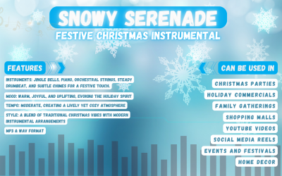 Snowy Serenade Festive Christmas instrumental