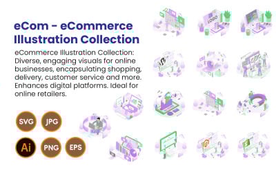 eCom - eCommerce Illustration Collection