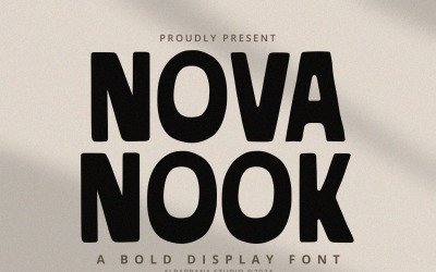 Nova Nook - Bold Display Font