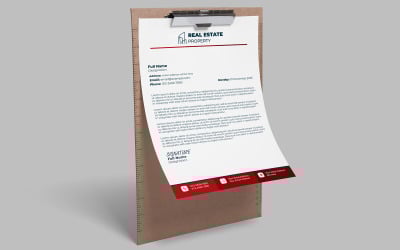 Creative Corporate Letterhead Template | PSD Editable