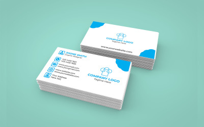 Sky Corporate Business Card - Simple Business Card Design