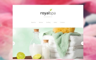 Tender Spa Salon Joomla Template