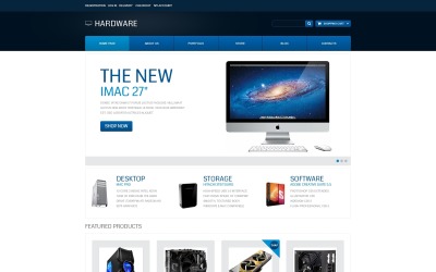 WooCommerce Theme namens "Modern Hardware" #46990