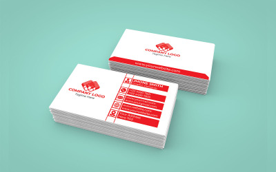 Corporate Business Card Vector Illustrations Design New