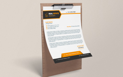 Corporate Identity Letterhead Template | PSD Business Stationery